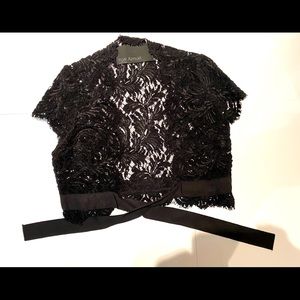 YIGAL AZROUEL: Lace Bolero